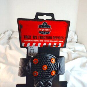 Tenacious Ergodyne Work Gear Trex Ice Traction Devices Mens